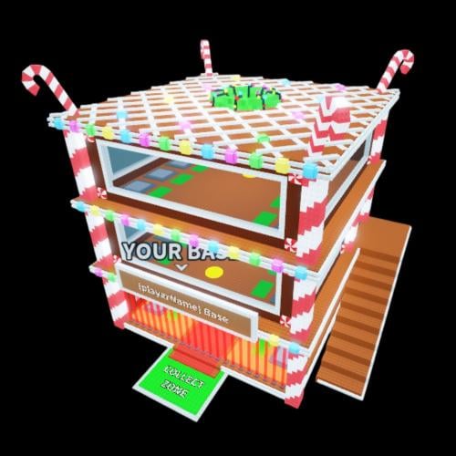 بيت الجنجر ماب السرقه | Gingerbread Base Steal a B...