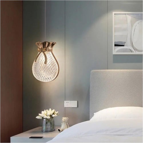 ثريا اكر يليك كريستال فاخرة عصرية بثلاث إضاءة 1501...