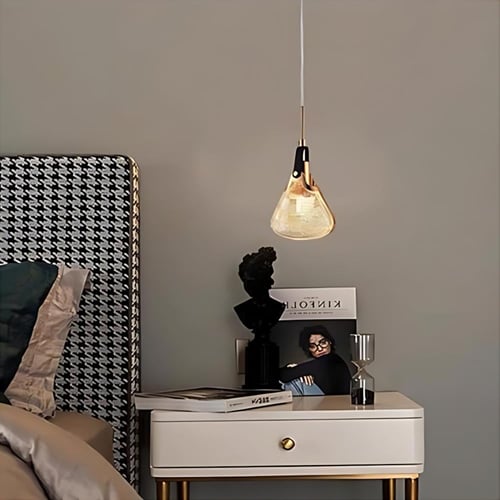 ثريا اكر يليك كريستال فاخرة عصرية بثلاث إضاءة LED