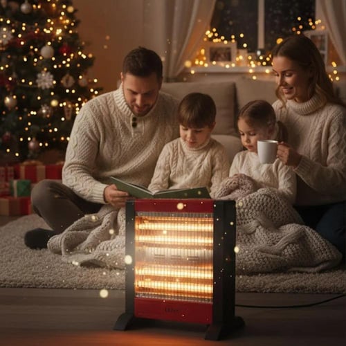 دفاية كهربائية DENX DX2636 بقوة 1200 واط بتدفئة سر...