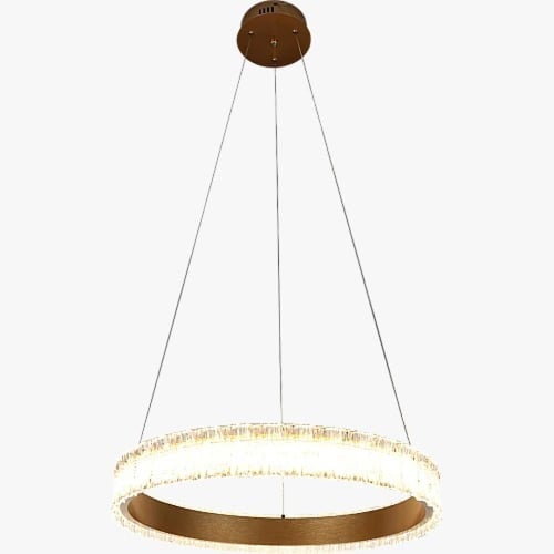 نجف مودرن ذهبي لون الانارة 3 اضاءات 48 واط قطر 40...