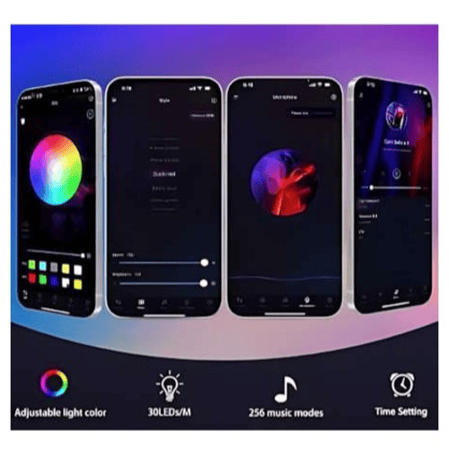 شريط إضاءة LED على شكل ألعاب نارية 1123-314