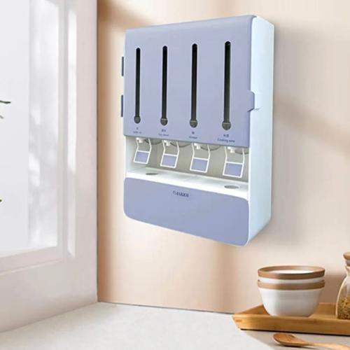 منظم الزيوت والصلصات والبهارات الجداري