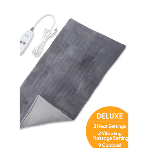 وسادة مساج للجسم بالتدليك الحراري مع 6 إعدادات لته...