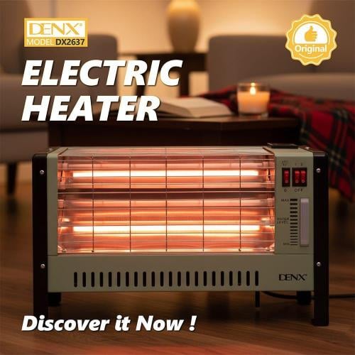 دفاية كهربائية من طراز Denx DX2637