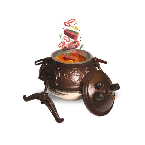 قدر ضغط أفغاني بني غامق - طنجرة ضغط أفغانية ممتازة...