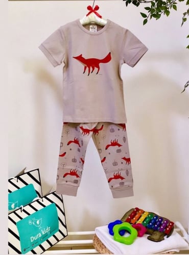 بيجامة صيفي الثعلب