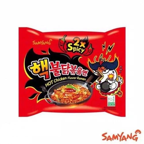 نودلز التحدي دبل سبايسي X2 - من ساميانج الكوريه