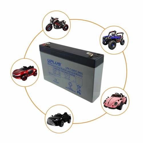 يوبلس بطارية قابلة للشحن من الرصاص الحمضي 6V 12Ah