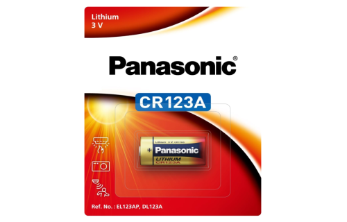 بطاريات باناسونيك الفوتو ليثيوم CR123AL