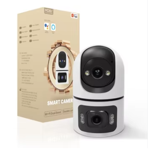MOES smart camera Wi-Fi dual band double lens