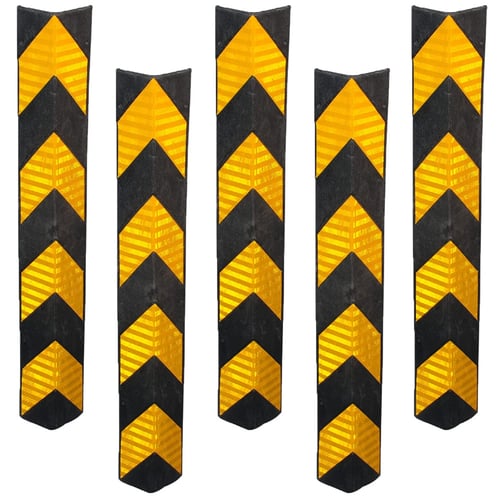 حماية زاوية مواقف ربر - مثلث - 80 سم