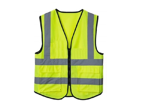 Safety Vest 2 Pocket , model 32, Yellow