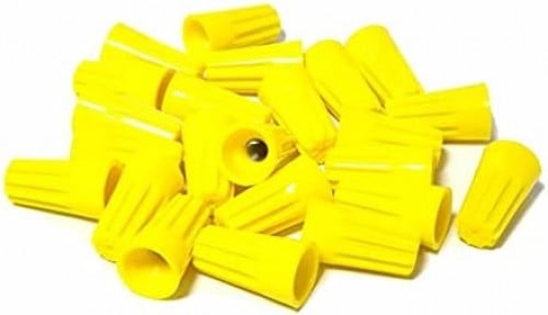 Hi-Tech - واير كونيكتور ، أصفر ، 100 حبه
