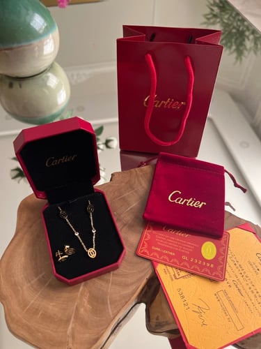 سلسال كارتير مع حلق شامل الملحقات