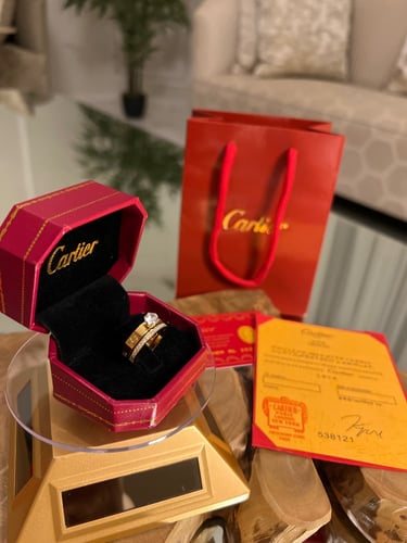 خاتم كارتير شامل الملحقات