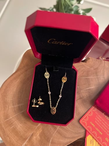 سلسال كارتير مع حلق شامل الملحقات