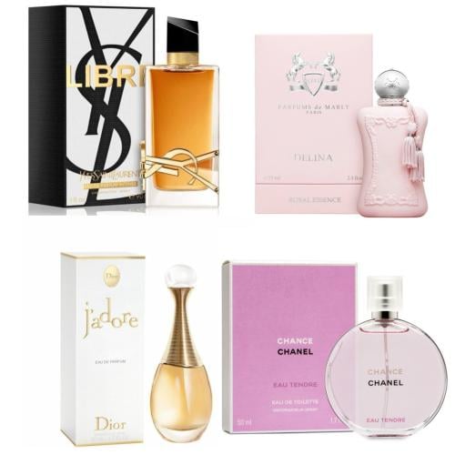 بكج 4 عطور نسائي