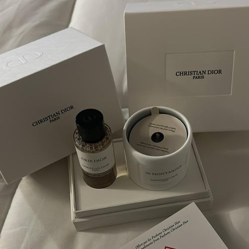 شمعة وصابون جريس ديور - مجموعة كرستيان ديور الحجم...