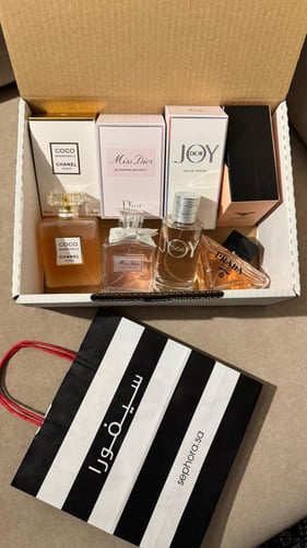 بكج 4 عطور - مس ديور - كوكو شانيل - برادا - جوي دي...