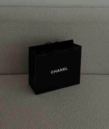 كيس شانيل اسود وسط - CHANEL