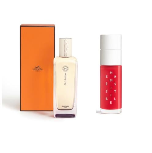 بكج هيرميس الفاخر – عطر عود أليزان مع ملمع الشفاه...