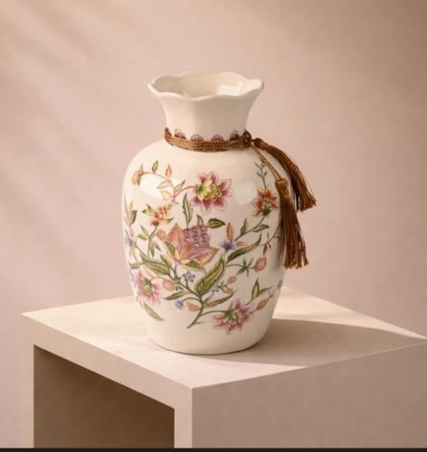 فازة الجوهرة الأنيقة والمميزة مع الهدب