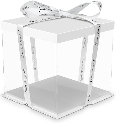 بوكس شفاف بوكس الكيك لونين