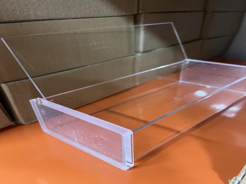 علبة اكريلك غطاء متحرك