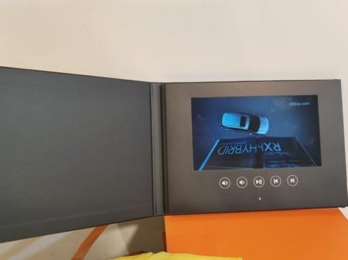 كرت اهداء شاشة فديو اسود 7 انش