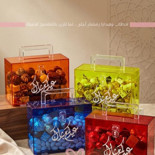 حقيبة اكريلك للعيد الوان