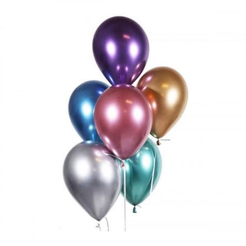 بالون كروم 12 انش عدد 50 في الكيس