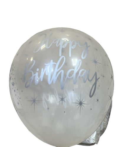 بالون ميلاد امريكي ثلاث الوان في الكيس