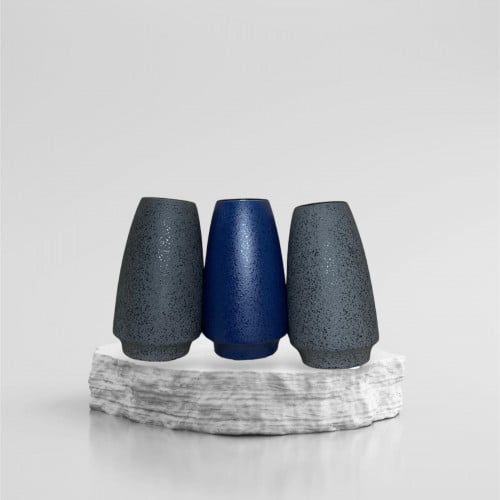 فازة رخامي شكل انسيابي