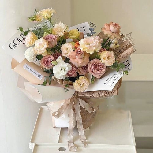 رول تغليف شبك باقات