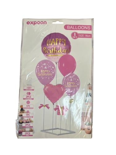 استاند بالون بجميع ملحقاته ميلاد