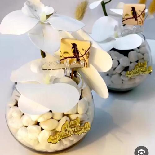 فازة توزيعات دائري مني ٩سم255 مل