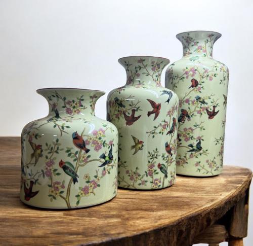 فازات فاخرة جديدة ثلاث احجام