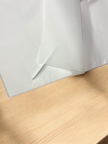 ورق تغليف باقة بلاستك ساده الوان