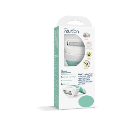 ماكينة حلاقة شعر بالصبار وفيتامين اي من شيك - 2قطع...