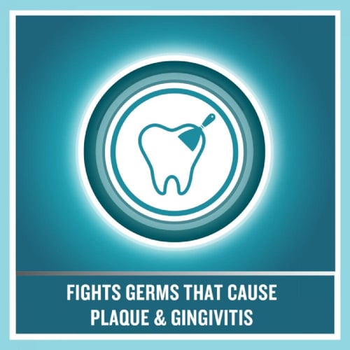 غسول فم زيرو بالنعناع البارد من ليسترين - 500مل