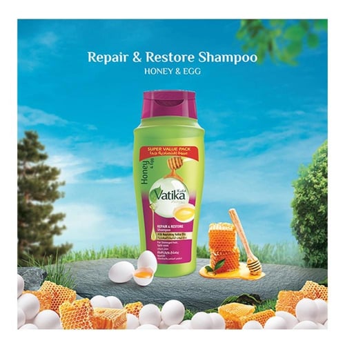 شامبو شعر تغذية مكثفة بالبيض والعسل من فاتيكا - 70...