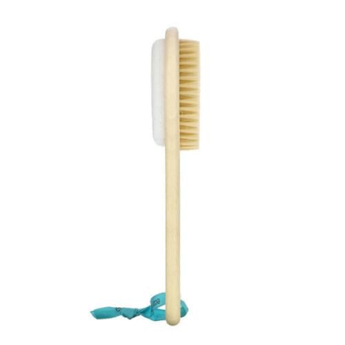 العناية بالقدم فرشاة مزدوجة الجوانب وحجر خفاف من ا...