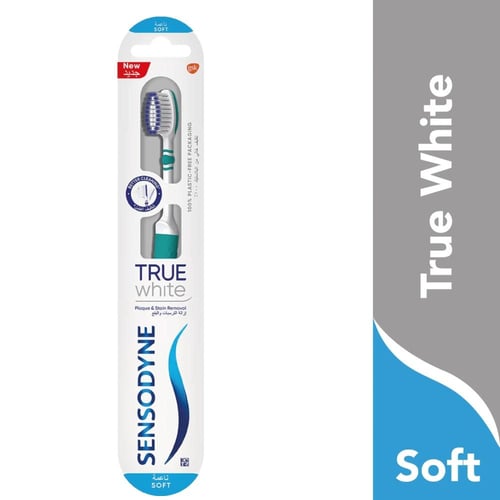 فرشاة اسنان ناعم ترو وايت من سنسوداين