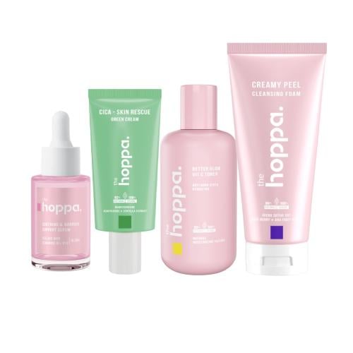 مجموعة روتين البشرة الحساسة من ذا هوبا - 4قطع