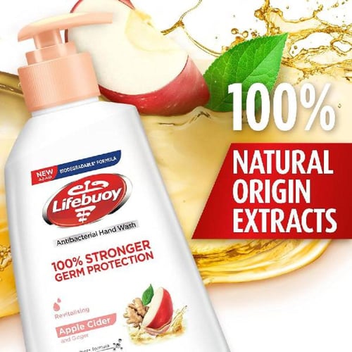 غسول لليدين التفاح والزنجبيل من لايف بوي - 450مل