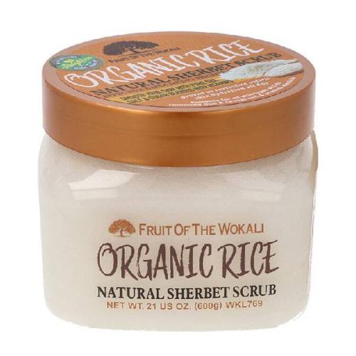 مقشر بالأرز العضوي من وكالي - 600جرام