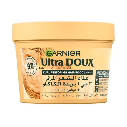 ماسك شعر 3 في 1 بزبدة الكاكاو الترا دوكس من غارنيي...