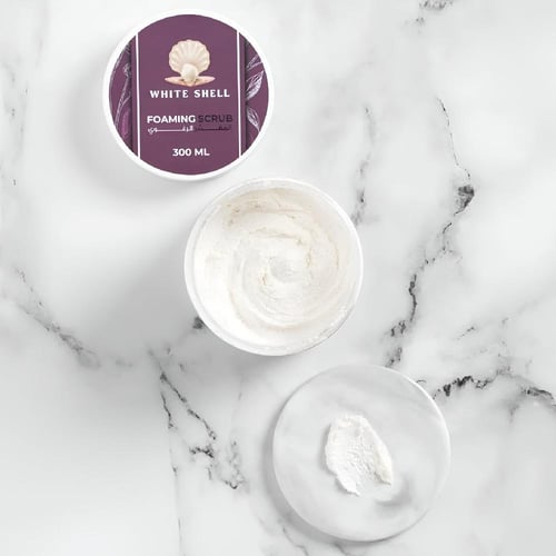 مقشر رغوي من وايت شل - 300مل