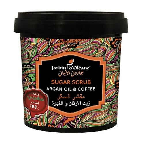 مقشر السكر بزيت الارغان والقهوة من جاردن اوليان -...
